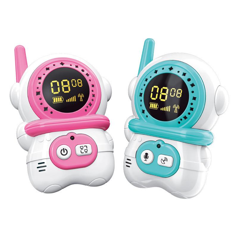 Cartoon Children's Walkie Talkie Outdoor Remote Variable Voice Multiplayer Conversation Wireless Call Puzzle Party Toy