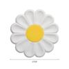 Household Creative Shape Silicone Coaster Colorful Daisy Kitchen Table Heat Resistant Anti-scalding Mat Coaster Table Decor