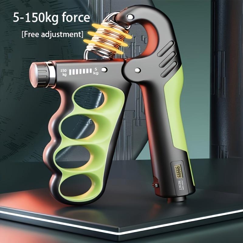 1 регулируемая роботизированная рукоятка, диапазон нагрузки 11,02–330 фунтов, наращивание мышечной массы и тренажер для рук, прочный полипропиленовый материал, зарядка не требуется