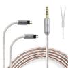 Okcsc JBX Recable Cable 2Pin Cable Наушники Кабель Custom IEM 2 Pin 4 Cores для OFC KZ Совместим с 0,78 мм BA10/AS10/ZS10/ZSR/etc. 4.4mm