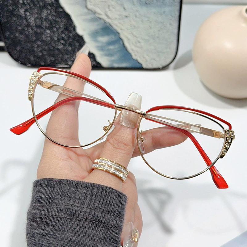 Очки Женские светочувствительные цветные солнцезащитные очки для близорукости можно сочетать с плоскими очками Degree Оправы против синего света Женские солнцезащитные очки