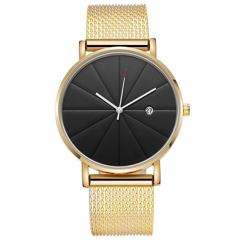 Модные мужские кварцевые наручные часы с календарем, повседневный дизайн, мужские простые часы, лучшие подарки для друга