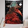 Bloodborne Классическая Игра Красочный Гобелен Настенный Бохо Гобелены Настенные Листы Мандалы