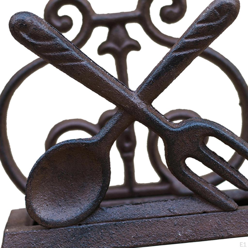 Elegant Napkin Holder for Dining Table - Vintage Iron Design