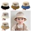 Cartoon Bear Fisherman Cap Sunscreen Kids Bucket Hat Breathable Baby Sun Hat Kids