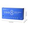 MOSKYAUDIO 9-Channel Musical Instrument Power Supply with Independent Short Circuit Protection LED