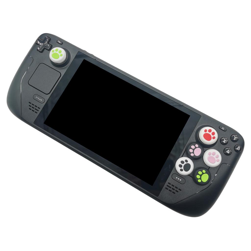 Колпачки для джойстика Cat-Claw, мягкие силиконовые накладки для больших пальцев, колпачки для паровой палубы, кавайные накладки на кнопки, наклейки, аксессуары, 5 пар