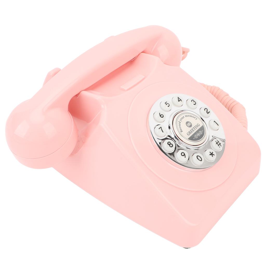 Audio Guest Book Phone Clear Sound Convenient Use Audio Message Recording Telephone for Wedding