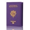 High Quality Pu Passport Protective Cover Bank Card Holder Travel Document Fashion Men and Women French Passport Cover Wallet