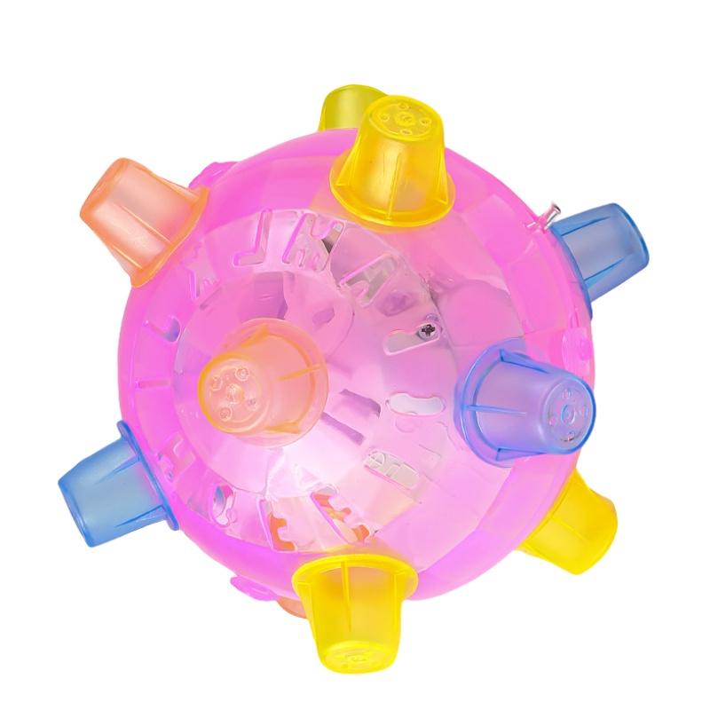 Unique Light-up Toy Flashing Dancing Ball For Kids With Colorful Sound Effects