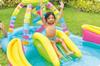 Rainbow inflatable playground