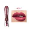 Matte Lip Gloss Makeup Velvet Nude Waterproof Lip Gloss Lipstick Liquid Long Lasting Tint Women, 807, 1 Piece