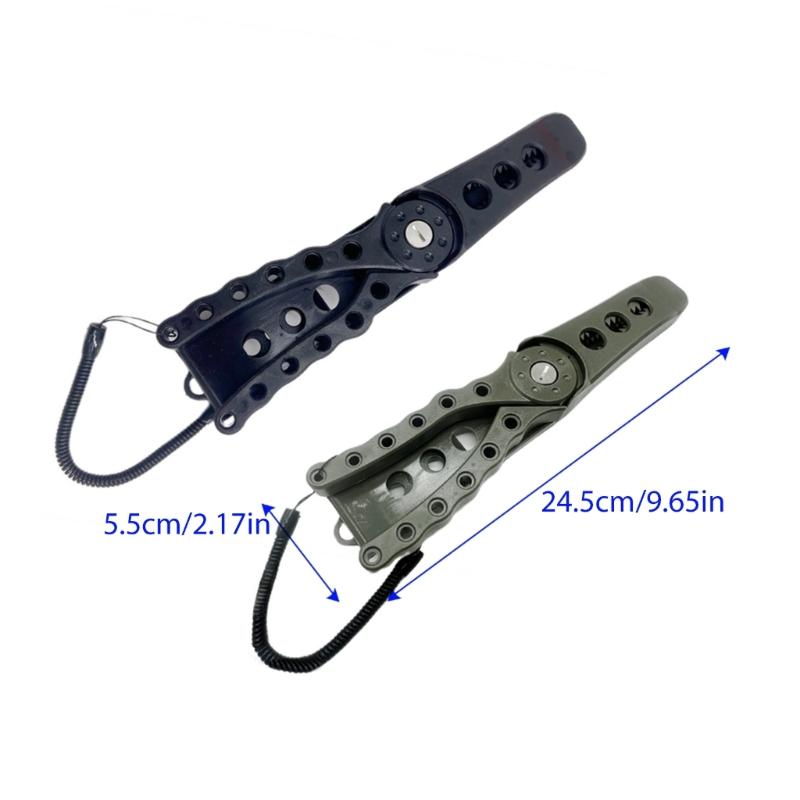 Рыболовные плоские пинцеты Рыболовные контроллеры Плоскогубцы Нескользящий захват для губ рыбы