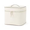 Francfranc Vanity Ivory Two-tone Pouch, Large,