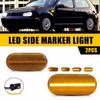 Динамический светодиодный 2 шт. боковой габаритный огонь для 1999-2004 MK4 Golf/Jetta/Bora Volkswagen