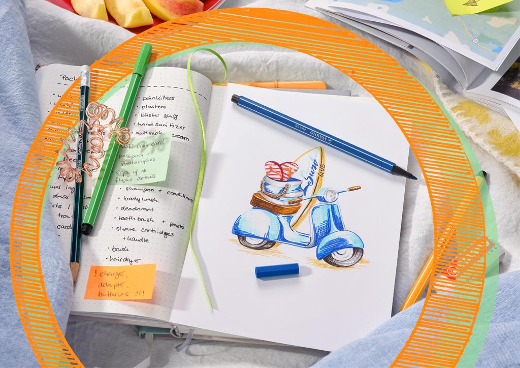 Stabilo Water-Based Pen 68 Color Parade, 20 Colors, 6820-04