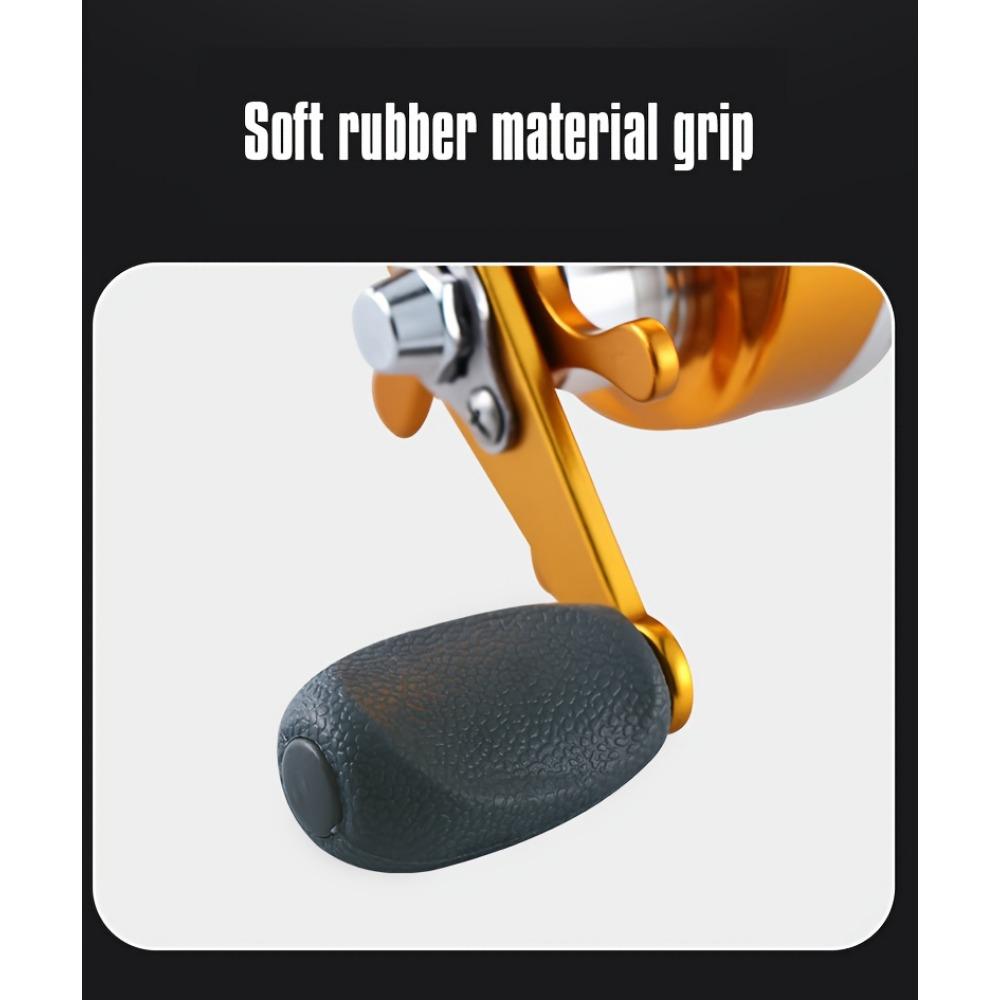 Катушка для бейткастинга из нержавеющей стали - Амбидекстральная, Цельнометаллическая конструкция с центробежной тормозной системой для морской и лодочной рыбалки