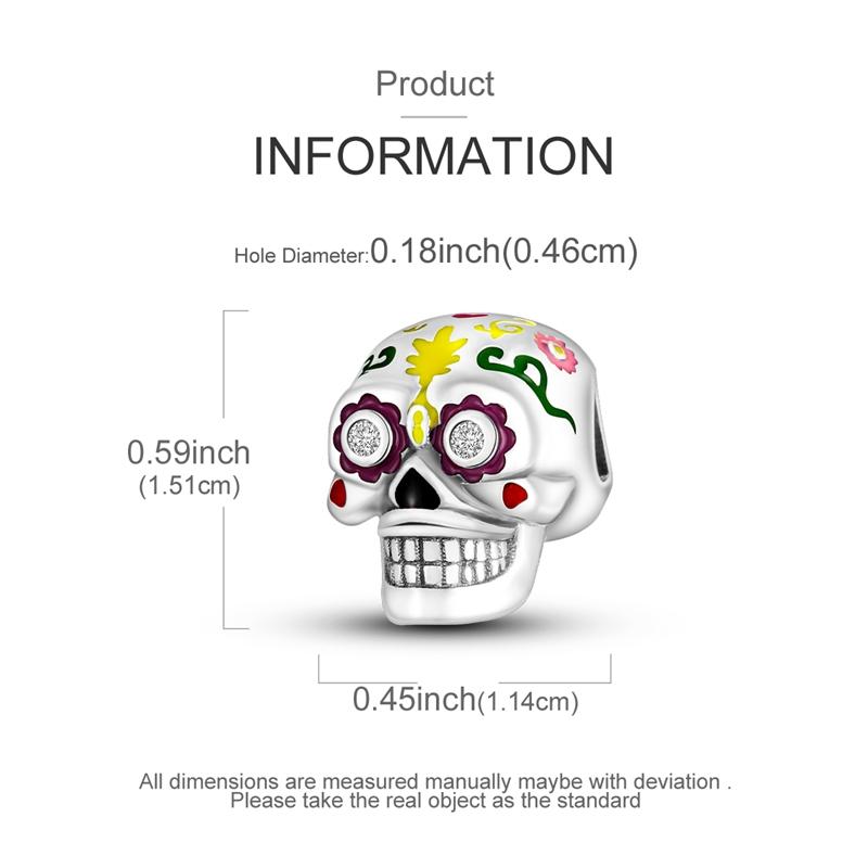 Оригинальные медные подвески-шармы на Хэллоуин: скелет, ведьма, летучая мышь, тыква, череп. Подходят для оригинального браслета-бенгла для женщин.