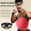 Мяч для бокса, устанавливаемый на голову, тренировочный мяч для бокса, аксессуары для боксерского оборудования, спидбол