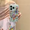 Абстрактный граффити чехол-цепочка для телефона для iPhone 17/16 Pro Max/15/14