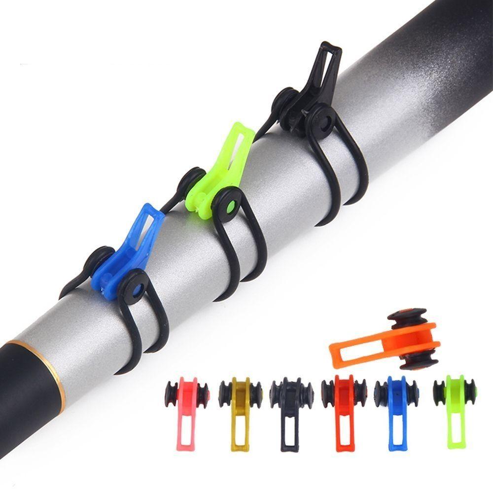 10 шт. Держатель рыболовного крючка без загиба, Высокая сила натяжения, Фиксатор удилища, Удилище