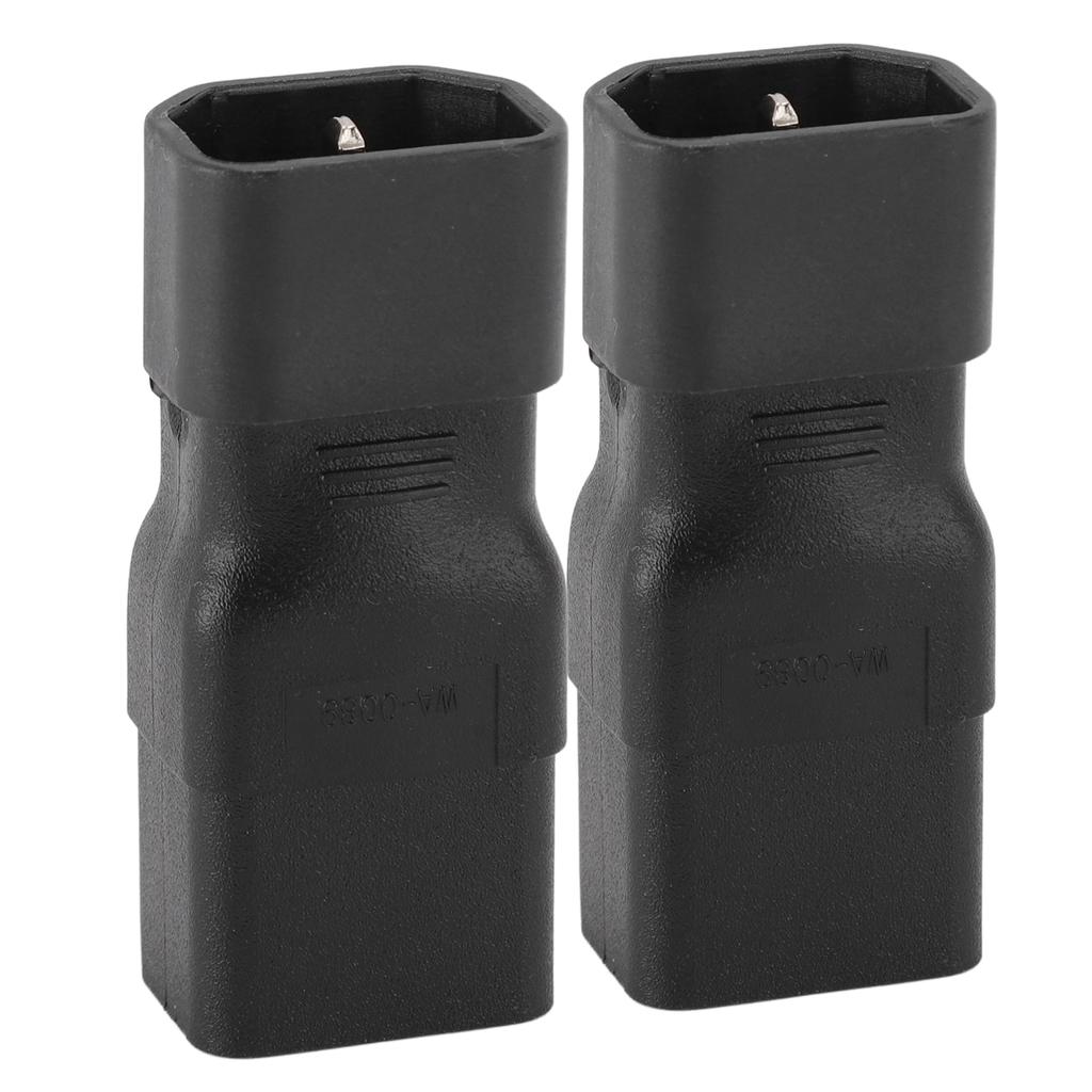 IEC320 C14 to IEC320 C19 Power Adapter Server PDU Conversion Plug UPS Power Adapter