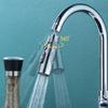 Kitchen Faucet Extender Aerator Splash Proof Spout 3 Function Kitchen Tap Spray Head Attachment 360 Degree Swivel Tap Extender Tap