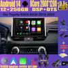 Автомобильное радио Android 14 Carplay для Toyota RAV4 XA50 2018 -2025 видеоплеер навигация GPS стерео WiFi+4G видео DSP 2 DIN