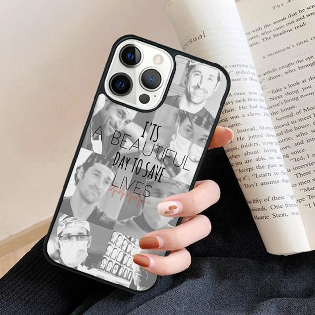Анатомия Грейс Ты Мой Человек Чехол для Телефона Задняя Крышка для iPhone 17 Air 16 15 14 13 11 12 Pro Max Plus Fundas