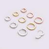 Daith Conch Snug Silver Gold Rosegold Nose Ring Body Jewelry Huggie Hoop Earring CZ Ear Piercing