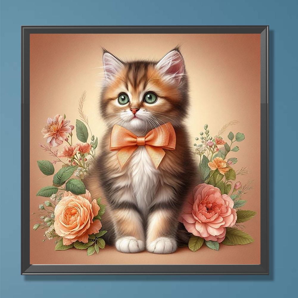 Набор для рисования по номерам на холсте DIY масляная живопись картина с изображением животных Декор для дома ~G