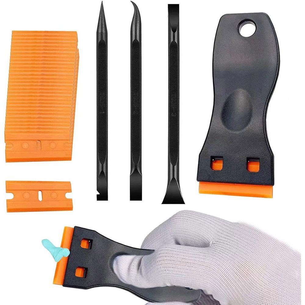 Squeegee Razor Scraper Dust Dirty Remover Car Edged Cleaner Mini Glass Clean Scraper  Scraper Tool