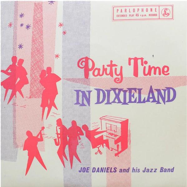 7-дюймовая пластинка JOE DANIELS JAZZ GROUP Party Time In Dixieland GEP8705 Parlophone 1958 UK Джаз Б/у