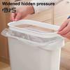 Slim Garbage Can Large Capacity High Durability Easy To Clean Bathroom Garbage Container Decorative Trash Bin