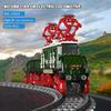 MOULD KING 12023 World Railway Electric Locomotive Train Building Bricks Technical RC Electric Track Birthday Gift