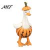 Creative Holiday Props Halloween Figurines Table Decor, Cute Ghost Duck Ornament, Resin Statue Spooky Desk Decor Figurine for Centerpiece Shelf