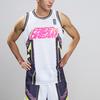 Anta Легкий быстросохнущий дышащий трикотажный баскетбольный жилет для мужчин, белый 172221103-1