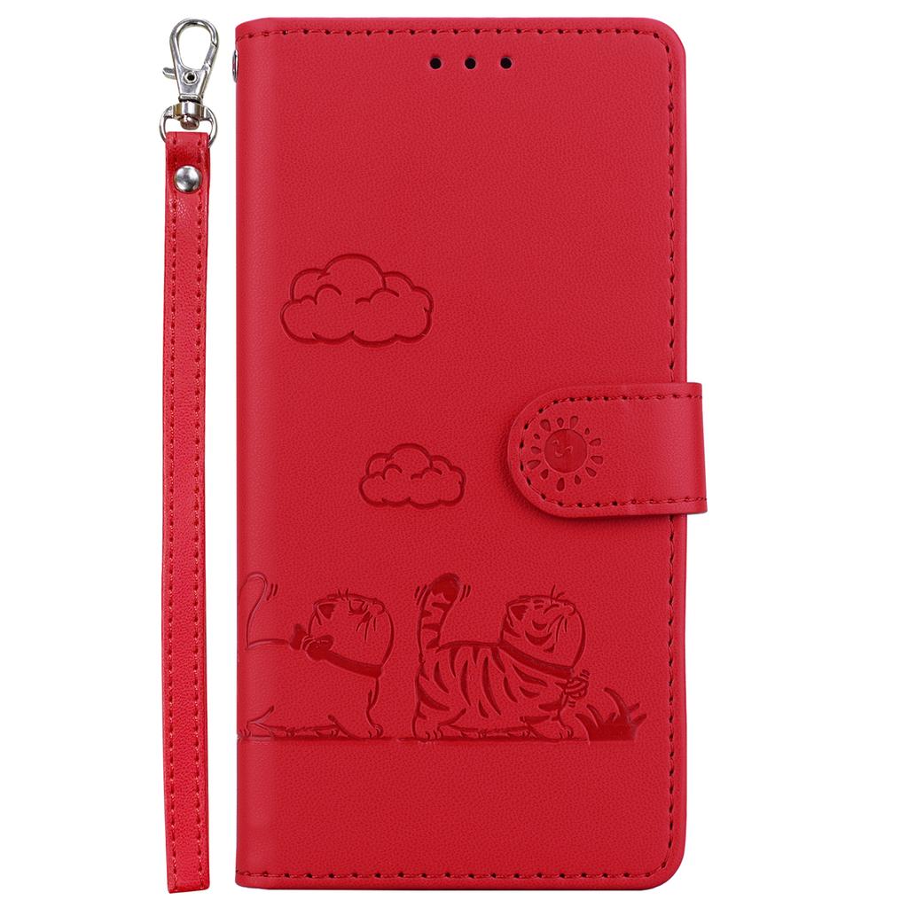 Cute Cat RFID BLOCKING Leather Case for Nokia XR21/G42/C12/C22/C32/G22/C31/X30/G60 Kickstand Wallet Card Slots Cover for Nokia C21 G11 Plus G300 G11