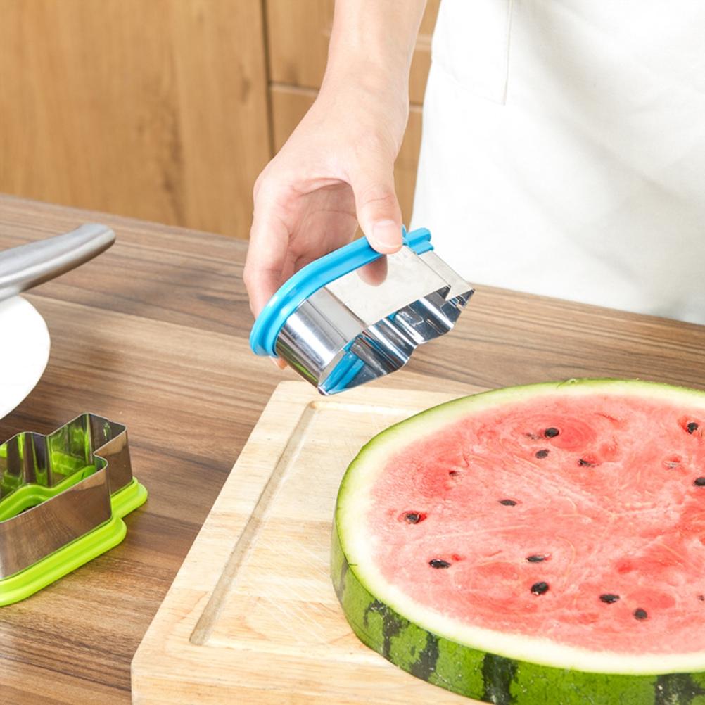 Инструмент для нарезки арбуза в форме эскимо Форма для арбуза из нержавеющей стали Инструмент для нарезки фруктов