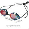 Mirror Swim Goggles Diving Glasses Anti Fog Wide View Clear Vision No Leaking Comfortable Pool