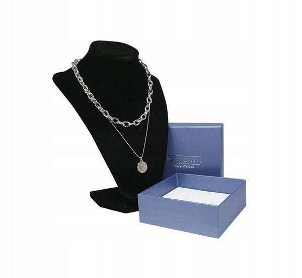 Silver-plated women's necklace - Lorenti