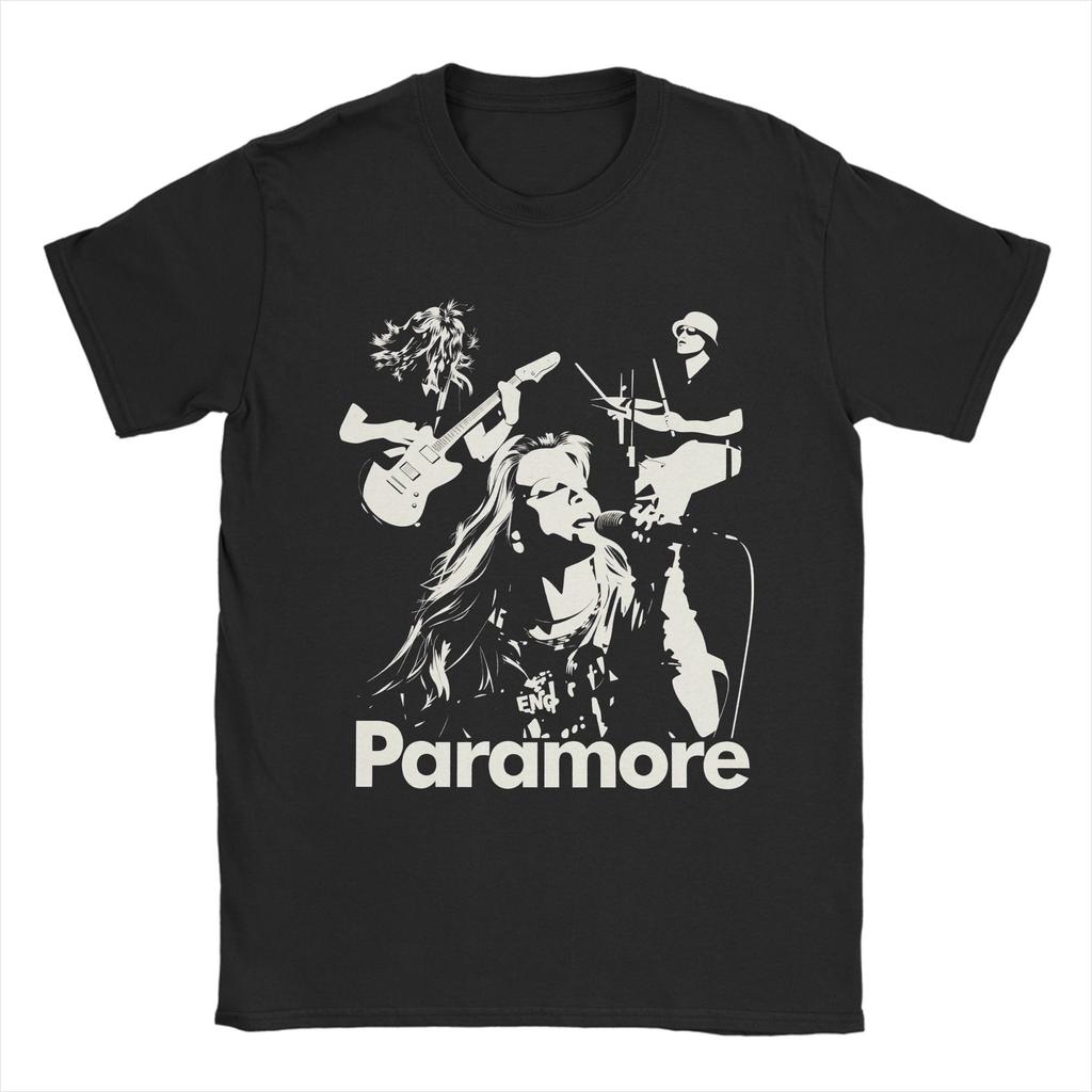 Хлопковая футболка Paramore для мужчин, летняя, смешные футболки, с круглым вырезом, повседневные футболки, одежда с принтом оверсайз