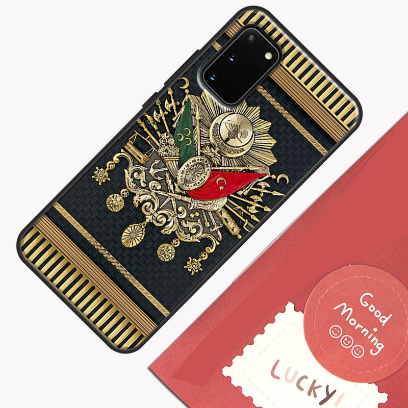 Кейс с гербом Османской империи для Samsung Galaxy S22 S21 S23 Ultra Note 20 S8 S9 S10 Note 10 Plus S20 FE Задняя крышка