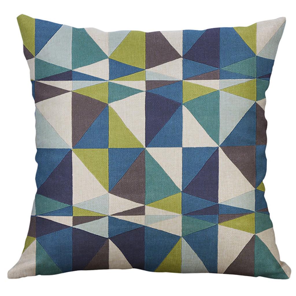 Irregular Geometric Pattern  Case Cushion Cover 60x60cm