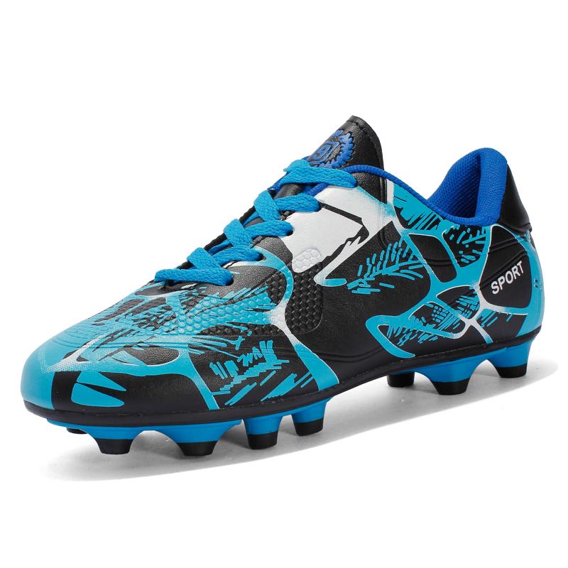 Student Children's Non-slip Soccer Shoes Artificial Grass Ag Spikes To Play Football Shoes