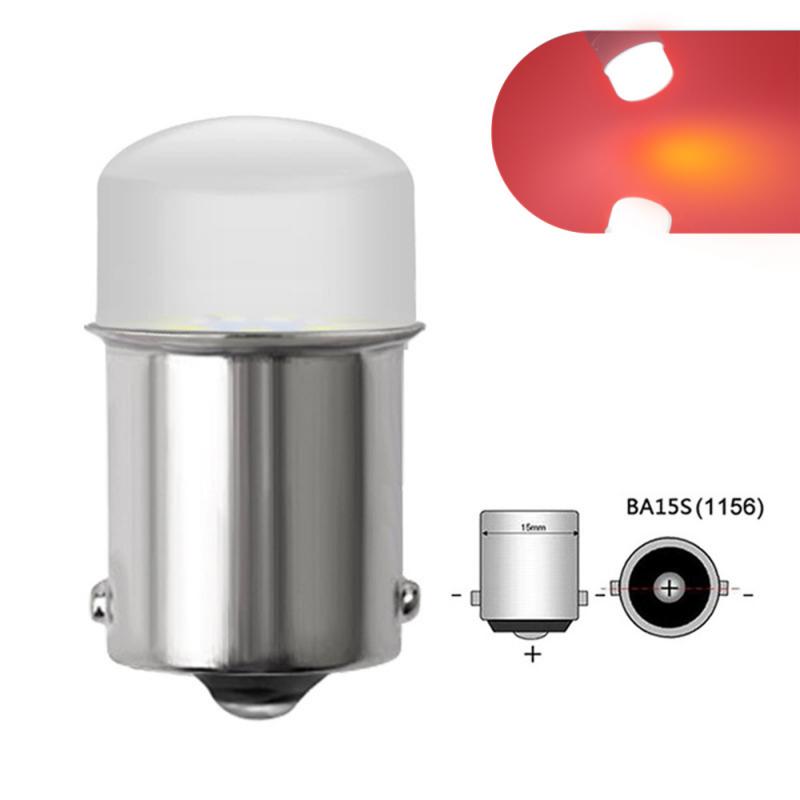 Светодиодная лампа 1157 высокой яркости для автомобиля BAY15D 1156 P21W Ba15S SMD, универсальная лампа заднего хода, стоп-сигнал, белый DRL12V