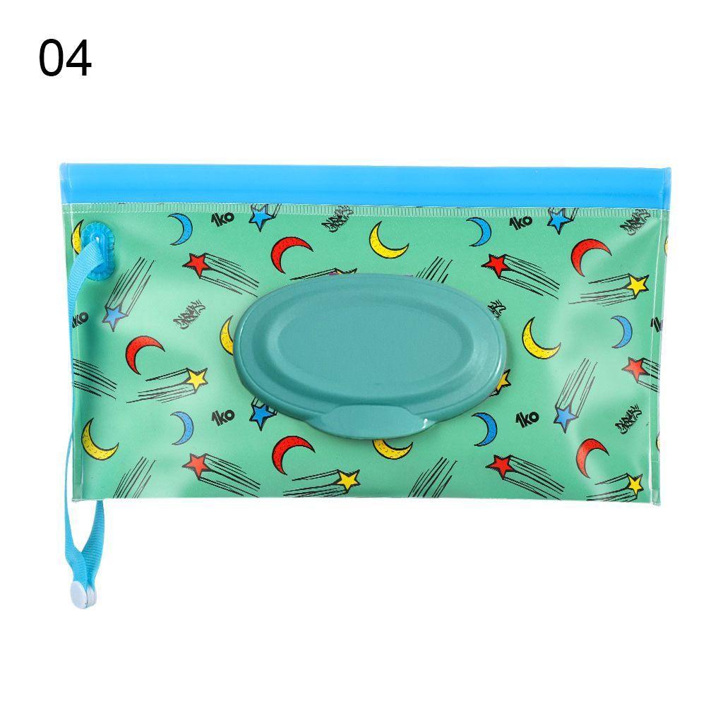 Чехол Портативный детский товар на застежке-ремешке Косметичка Сумка для влажных салфеток Аксессуары для коляски Коробка для салфеток