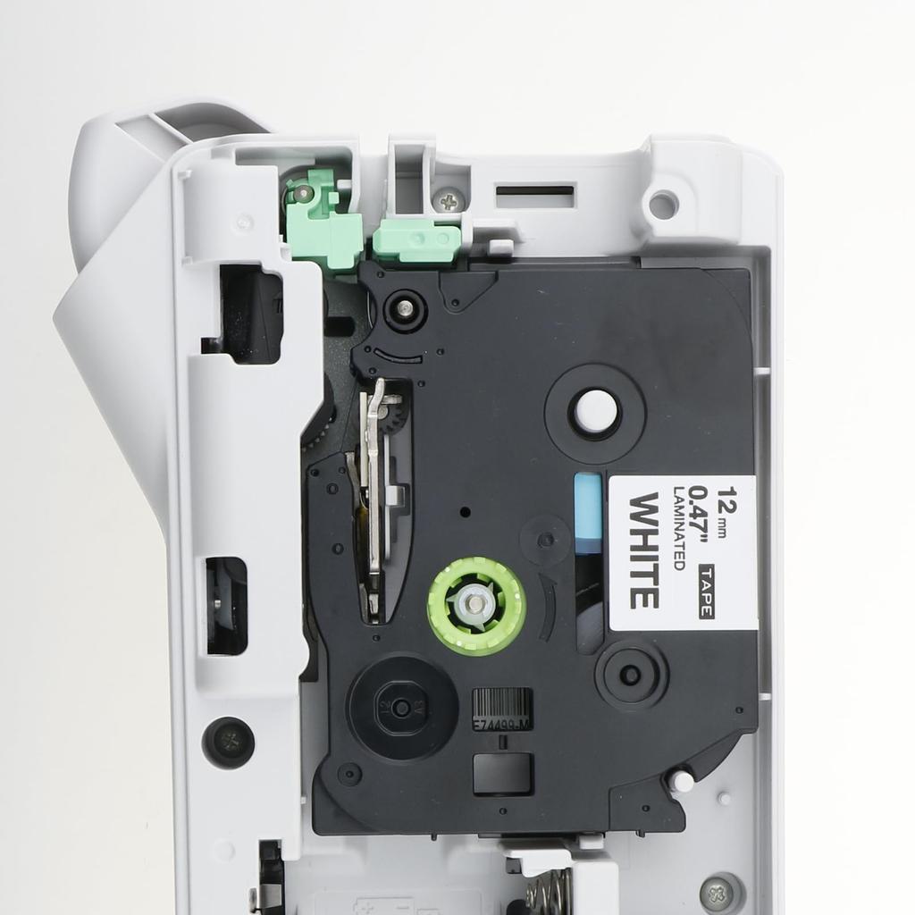 6mm 9mm 12mm White Tze Tape Black Letters P Touch Tape Cassette Laminated PT Label Writer Set of Compatible with Brother TZe-211 TZe-221 TZe-231