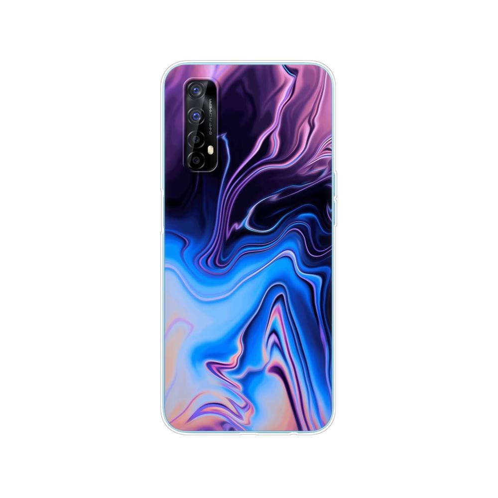 Чехол для Realme 7 для OPPO Realme 7 Pro, противоударный мягкий силиконовый чехол из ТПУ для задней панели телефона Realme7 7Pro, чехол-бампер, чехол
