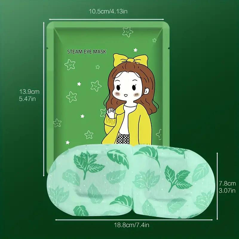 5/10 шт. Паровая горячая компрессионная маска для глаз с ароматом лаванды, успокаивающая паровая маска для глаз, паровая маска для глаз, успокаивающая лавандовая маска для глаз, паровая маска для глаз